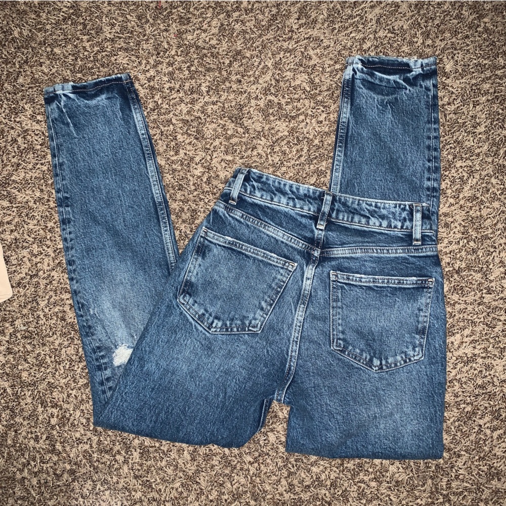 Zara Ripped slim jeans 6688/234 - Picture 3 of 5
